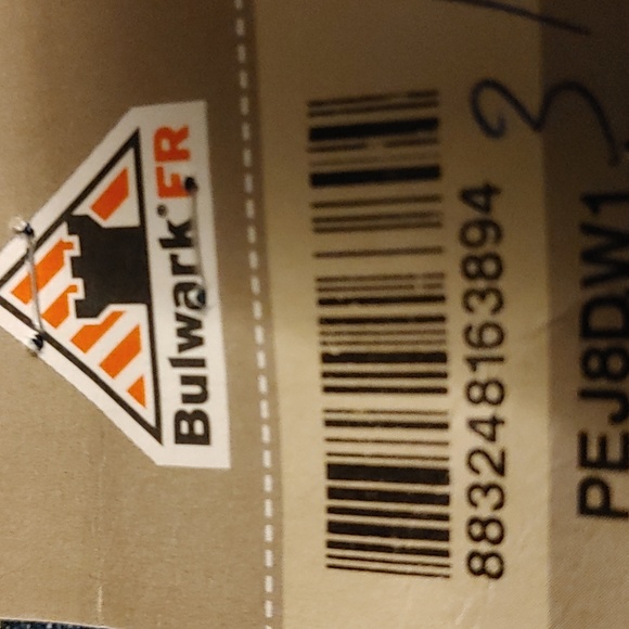 Bulwark flame resistant jeans size 40x32 NWT - Picture 5 of 5